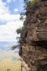 Cercles muraux Trois sœurs Rocks of the three sisters in the blue mountains, New South Wales
