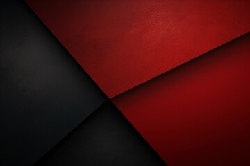 Red and Black Geometric triangle shapes define this abstract modern background texture, enhanced by grainy noise. The image embodies a sophisticated interplay of lines, angles, and textures