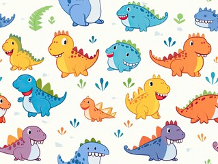 cute dinosaur pattern