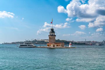 The Maiden's Tower (Turkish: Kız Kulesi), also known as Leander's Tower (Tower of Leandros) since...