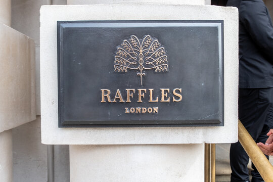 LONDON- Raffles at the OWO, luxury hotel on Whitehall- City of Westminster