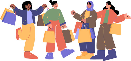 Shopping women
