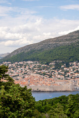 Fototapeta na wymiar Dubrovnik croatia city view