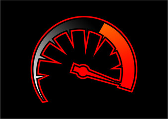 Redline Tachometer Logo
