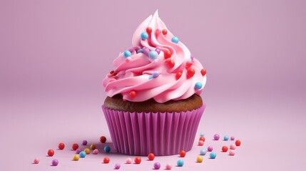 cupcake with candle