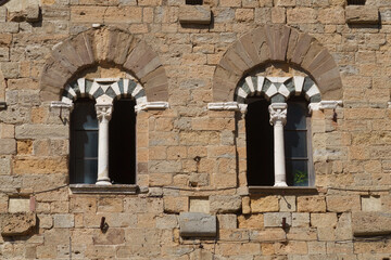 Fototapeta na wymiar Volterra, medieval city in Tuscany, Italy