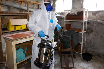 D&eacute;sinsectisation de vrillettes du bois dans une cave