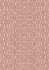 Hand-drawn abstract seamless ornament. Light semi transparent pale pink on a pale pink background. Paper texture. Digital artwork, A4. (pattern: p10-3f)