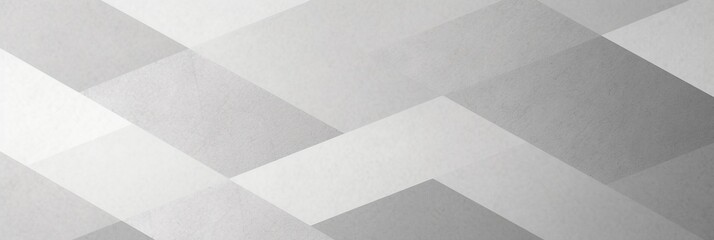 White and Grey Grainy Shaded Geometry: Abstract background texture in triangular forms, infused with subtle noise, creating a gradient of visual intrigue, web banner