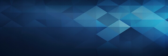 Obraz premium Blue and grey Grainy Shaded Geometry: Abstract background texture in triangular forms, infused with subtle noise, creating a gradient of visual intrigue, web banner