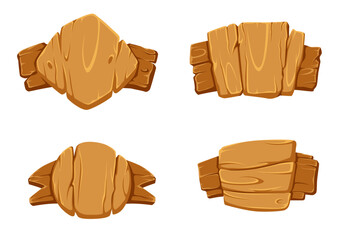 Wooden board or timber plank with copy spaces