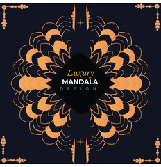 Flower Mandela Art Design