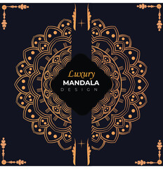 Creative luxury of mandala illustration