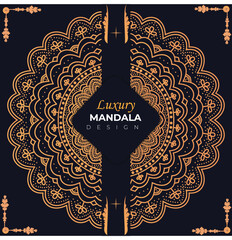 Creative luxury of mandala illustration