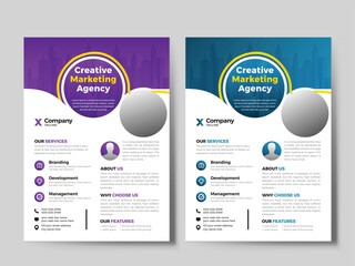 modern corporate Business Flyer Template