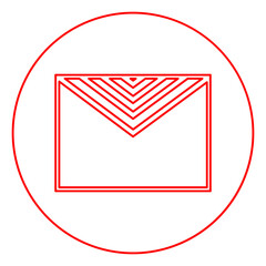 red email icon,  web, message, mail, business, internet, vector, communication, icon, letter, symbol, illustration, website, sign, envelope, contact, send, address, flat, design, isolated, information