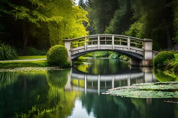 Fototapeta premium bridge over the river
