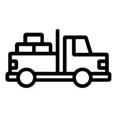 pick up car icon