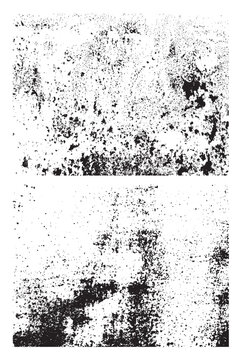 Old Metal Surface with Spots of Rust Grudge Texture. Weathered surface background vector art