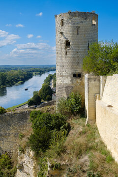 The Mill Tower, Fortress of Chinon, Chinon, Indre-et-Loire, Centre-Val de Loire, France