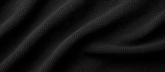 Luxurious fabric surface shown in a black background