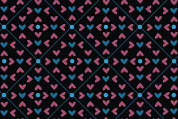 Lovely Seamless pattern design for tiles, wallpaper, wrapping paper, fabric and texture interior background