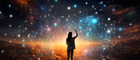 Digital Technology Conceptual Image, Generative AI