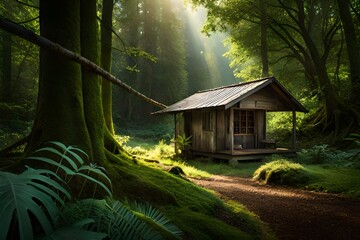 house in jungle