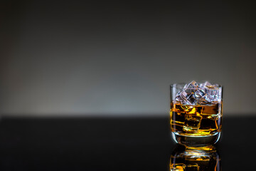 glas of Rum at home