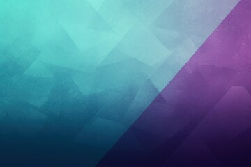 Purple and blue Shaded modern abstract background, textured with grainy geometric triangle shapes. The subtle dance of noise and gradient adds depth to this visually intriguing composition - obrazy, fototapety, plakaty
