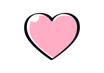 手書きのハートアイコン