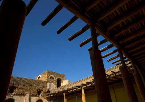 The Courtyard Of One Of The Houses In The Erbil Citadel, Kurdistan, Iraq