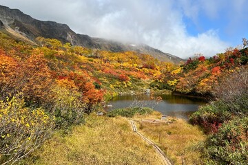 高原温泉沼巡り（式部沼）