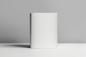 blank white box on wall