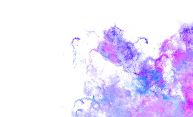 Blue Clouds Outer Nebula Galaxy PNG transparance background