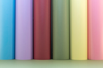 Arrière plan multicolore pour un fond avec un rendu 3 D. 