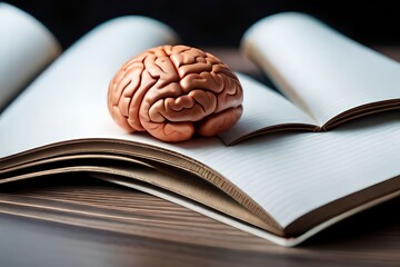 A brain on a book, Reading makes man whole