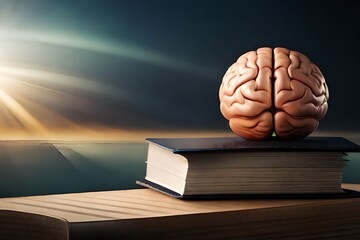 A brain on a book, Reading makes man whole