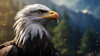Obraz premium portrait of a eagle
