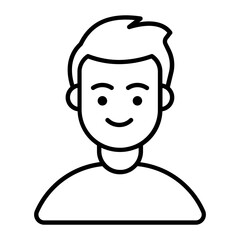 Boy Outline Icon