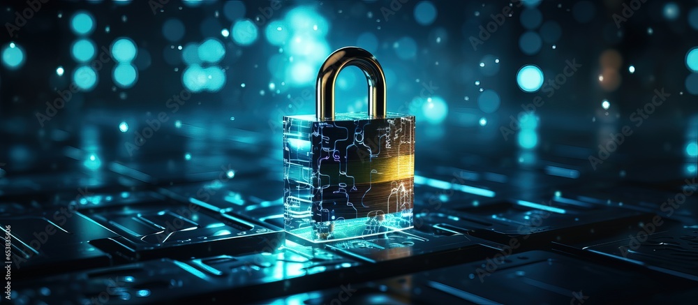Poster examining the use of blockchain for online protection and privacy cyber security and data safety ide