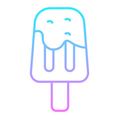 Popsicle Gradient Icon