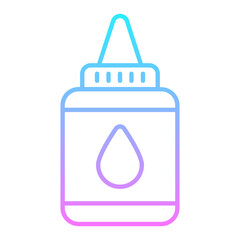 Glue Gradient Icon