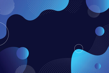 Modern colorful wave shape background