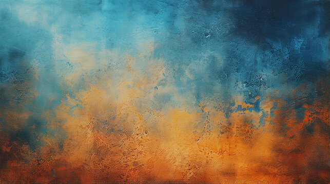 textura laranja e azul 