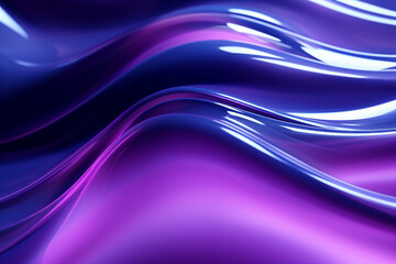 Generative AI futuristic image abstract lines and surreal creative wallpaper design background