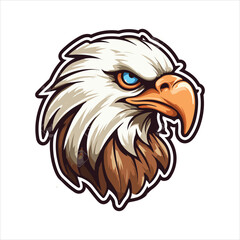 vector eagle  illustration