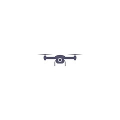 Drone icon symbol isolated on white background