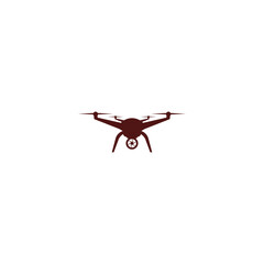 Fototapeta na wymiar Drone icon symbol isolated on white background