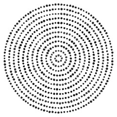 dot paint circle